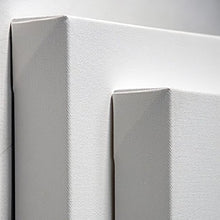 Load image into Gallery viewer, Monochrome Angel Wall Art | Angel Art | Abstract Angel | Christian Art | Fine Art Metallic Canvas | Angel Wall Art | Black and White Art