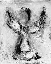 Load image into Gallery viewer, Angel Wall Art | Spiritual Angel Art | Abstract Angel | Fine Art Metallic Canvas | Visionary Art | Small Medium Large Angel Art | Peaceful