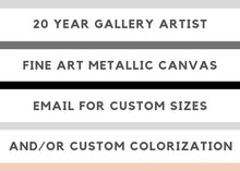 Load image into Gallery viewer, Monochrome Angel Wall Art | Angel Art | Abstract Angel | Christian Art | Fine Art Metallic Canvas | Angel Wall Art | Black and White Art